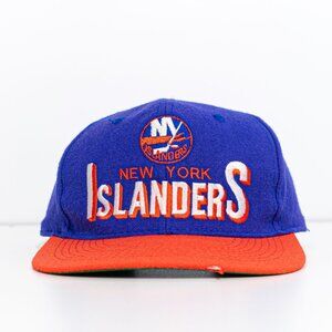 CCM American Needle NHL New York Islanders Snap Back Hat VTG 90s Retro